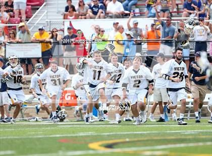 Thumbnail 2 in Victor vs. Yorktown (NYSPHSAA Class B Final) photogallery.