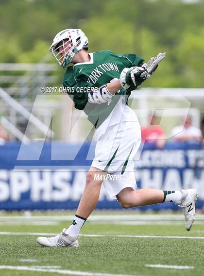 Thumbnail 2 in Victor vs. Yorktown (NYSPHSAA Class B Final) photogallery.