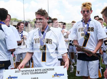 Thumbnail 2 in Victor vs. Yorktown (NYSPHSAA Class B Final) photogallery.