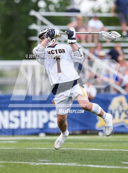 Thumbnail 2 in Victor vs. Yorktown (NYSPHSAA Class B Final) photogallery.