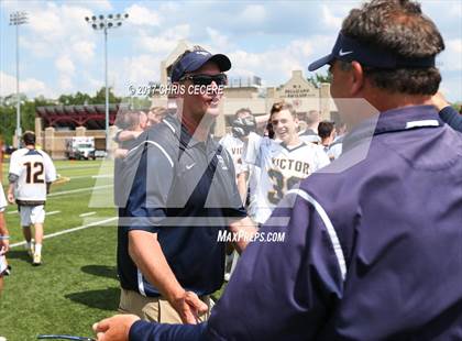 Thumbnail 2 in Victor vs. Yorktown (NYSPHSAA Class B Final) photogallery.
