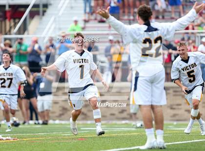 Thumbnail 2 in Victor vs. Yorktown (NYSPHSAA Class B Final) photogallery.