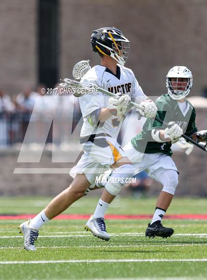 Thumbnail 2 in Victor vs. Yorktown (NYSPHSAA Class B Final) photogallery.