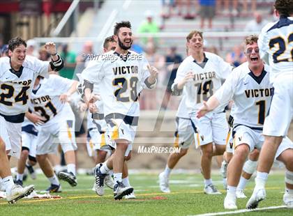 Thumbnail 2 in Victor vs. Yorktown (NYSPHSAA Class B Final) photogallery.