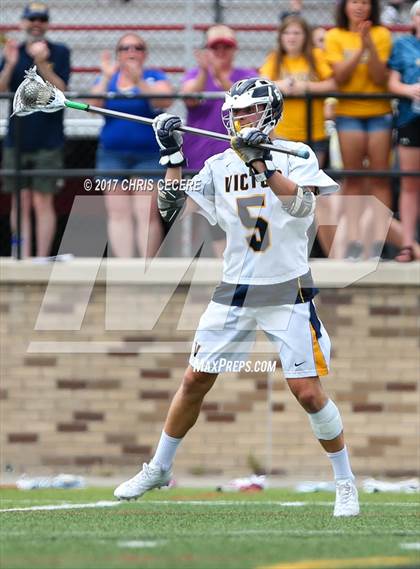 Thumbnail 3 in Victor vs. Yorktown (NYSPHSAA Class B Final) photogallery.