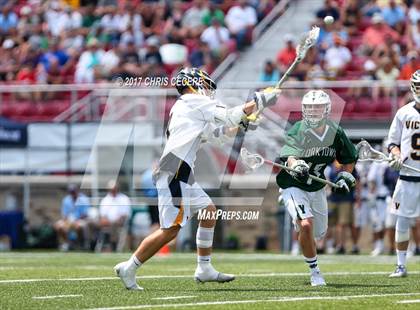 Thumbnail 2 in Victor vs. Yorktown (NYSPHSAA Class B Final) photogallery.