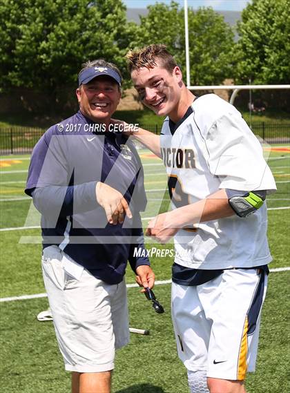 Thumbnail 3 in Victor vs. Yorktown (NYSPHSAA Class B Final) photogallery.