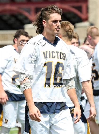 Thumbnail 3 in Victor vs. Yorktown (NYSPHSAA Class B Final) photogallery.