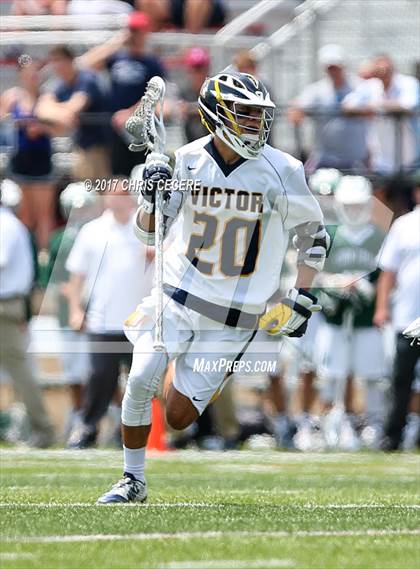 Thumbnail 2 in Victor vs. Yorktown (NYSPHSAA Class B Final) photogallery.