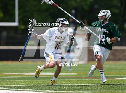 Thumbnail 1 in Victor vs. Yorktown (NYSPHSAA Class B Final) photogallery.