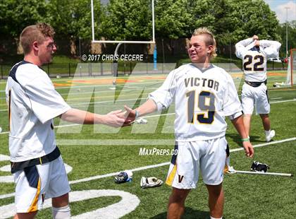 Thumbnail 2 in Victor vs. Yorktown (NYSPHSAA Class B Final) photogallery.