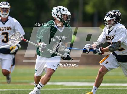 Thumbnail 3 in Victor vs. Yorktown (NYSPHSAA Class B Final) photogallery.