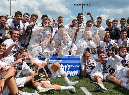 Thumbnail 2 in Victor vs. Yorktown (NYSPHSAA Class B Final) photogallery.