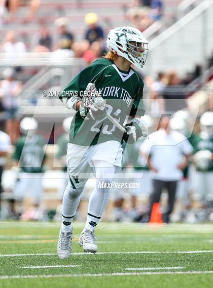 Thumbnail 3 in Victor vs. Yorktown (NYSPHSAA Class B Final) photogallery.
