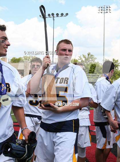 Thumbnail 3 in Victor vs. Yorktown (NYSPHSAA Class B Final) photogallery.