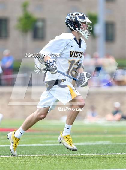 Thumbnail 2 in Victor vs. Yorktown (NYSPHSAA Class B Final) photogallery.