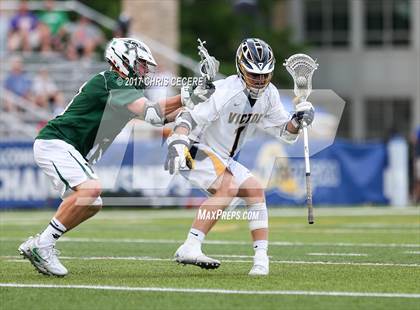 Thumbnail 3 in Victor vs. Yorktown (NYSPHSAA Class B Final) photogallery.
