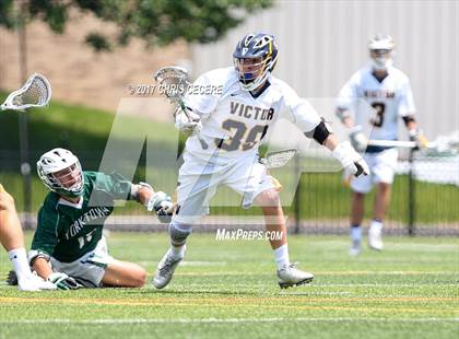 Thumbnail 3 in Victor vs. Yorktown (NYSPHSAA Class B Final) photogallery.