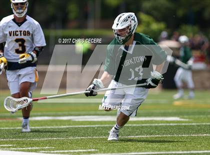 Thumbnail 1 in Victor vs. Yorktown (NYSPHSAA Class B Final) photogallery.