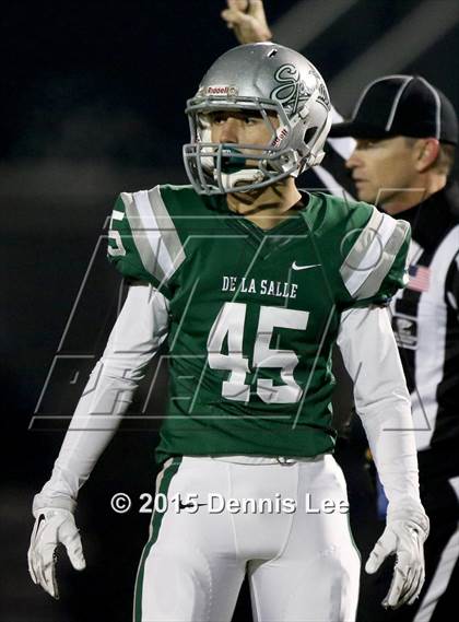 Thumbnail 2 in De La Salle vs. Foothill (CIF NCS D1 Final) photogallery.