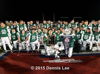 Thumbnail 1 in De La Salle vs. Foothill (CIF NCS D1 Final) photogallery.