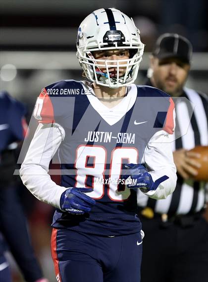 Thumbnail 3 in Justin-Siena vs. Pinole Valley (CIF NCS D6 Final) photogallery.