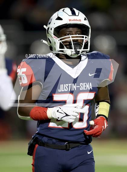 Thumbnail 2 in Justin-Siena vs. Pinole Valley (CIF NCS D6 Final) photogallery.