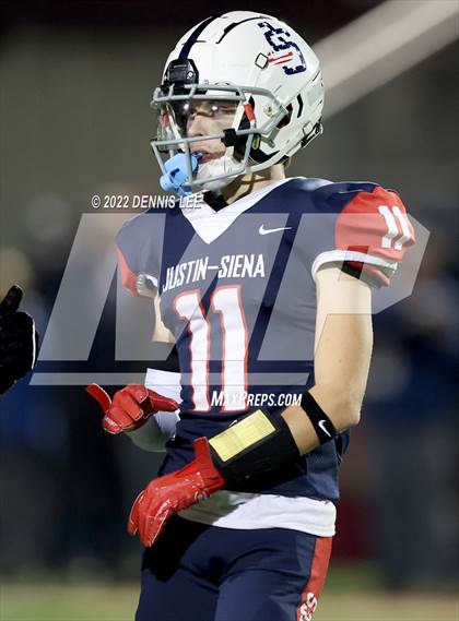 Thumbnail 2 in Justin-Siena vs. Pinole Valley (CIF NCS D6 Final) photogallery.