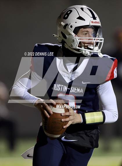 Thumbnail 2 in Justin-Siena vs. Pinole Valley (CIF NCS D6 Final) photogallery.