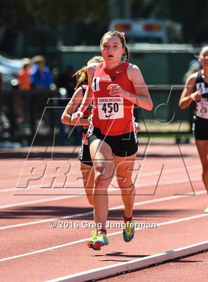 Thumbnail 2 in Stanford Invitational Girls Track photogallery.