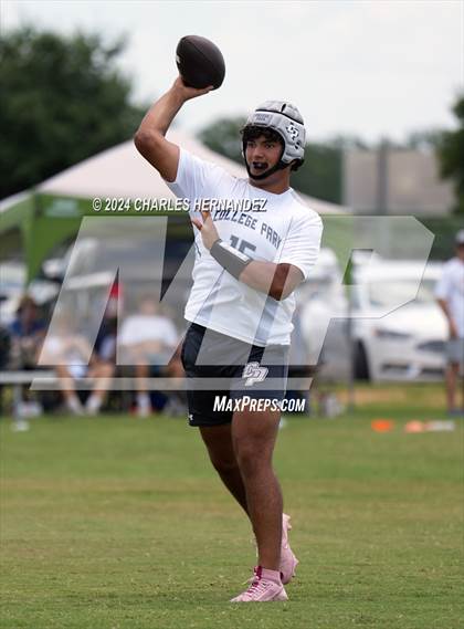 Thumbnail 2 in Cooper vs College Park (Texas 7 on 7 State Tournament) photogallery.