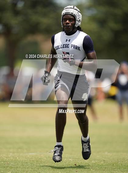 Thumbnail 2 in Cooper vs College Park (Texas 7 on 7 State Tournament) photogallery.