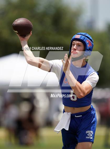 Thumbnail 3 in Cooper vs College Park (Texas 7 on 7 State Tournament) photogallery.
