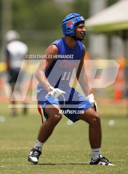 Thumbnail 3 in Cooper vs College Park (Texas 7 on 7 State Tournament) photogallery.