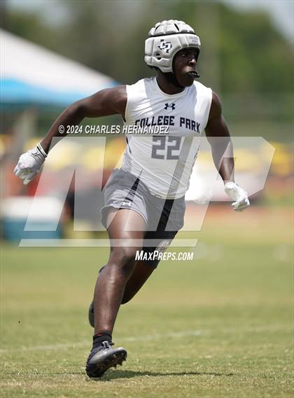 Thumbnail 2 in Cooper vs College Park (Texas 7 on 7 State Tournament) photogallery.