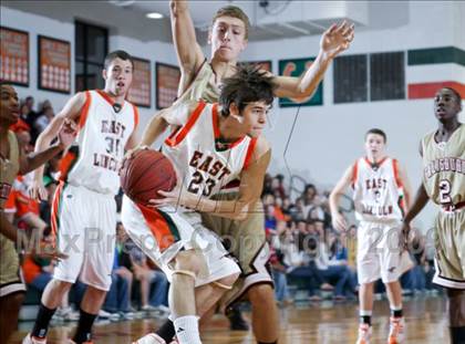Thumbnail 3 in Salisbury @ East Lincoln (NCHSAA Playoffs) photogallery.