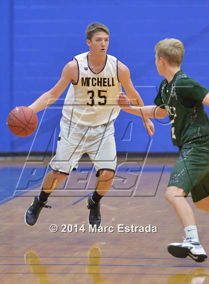 Thumbnail 2 in Venice vs. Mitchell 2014 Mustang Christmas Tournament photogallery.
