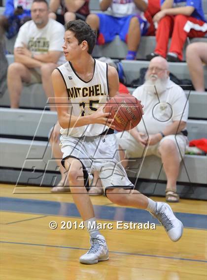 Thumbnail 2 in Venice vs. Mitchell 2014 Mustang Christmas Tournament photogallery.
