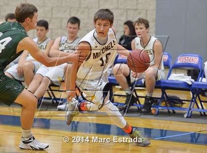 Thumbnail 2 in Venice vs. Mitchell 2014 Mustang Christmas Tournament photogallery.