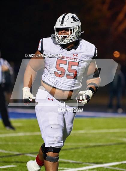 Thumbnail 2 in Lee County @ River Ridge (GHSA 6A Quarter Final) photogallery.
