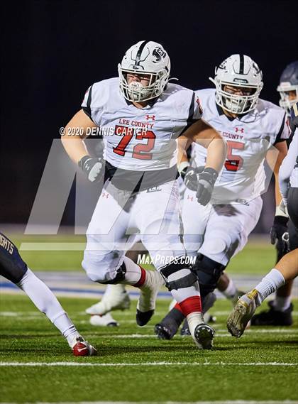 Thumbnail 2 in Lee County @ River Ridge (GHSA 6A Quarter Final) photogallery.