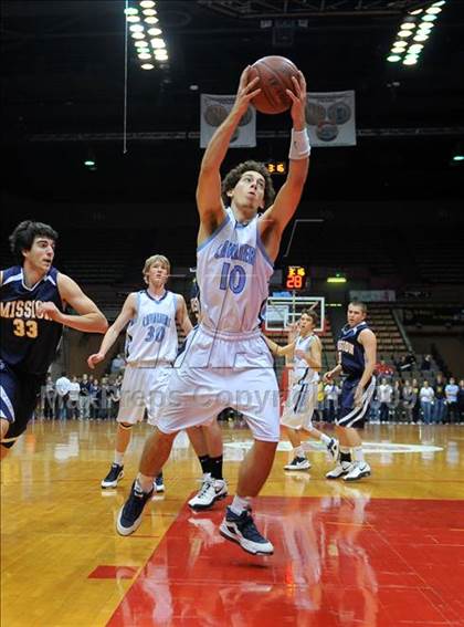 Thumbnail 2 in Central Valley Christian vs. Mission Prep (CIF CS D5 Final) photogallery.