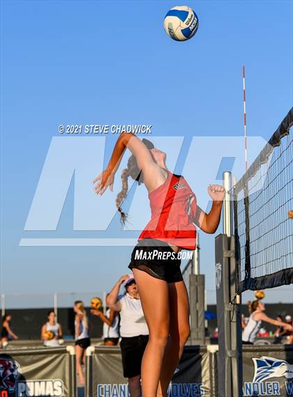 Thumbnail 3 in Chandler Prep vs Valley Christian @ Casteel (AIA Division 2 Semifinals) photogallery.