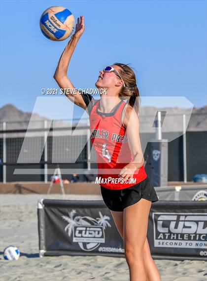 Thumbnail 3 in Chandler Prep vs Valley Christian @ Casteel (AIA Division 2 Semifinals) photogallery.