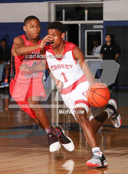Thumbnail 2 in Crosby vs. Langham Creek (McDonald's Texas Invitational) photogallery.