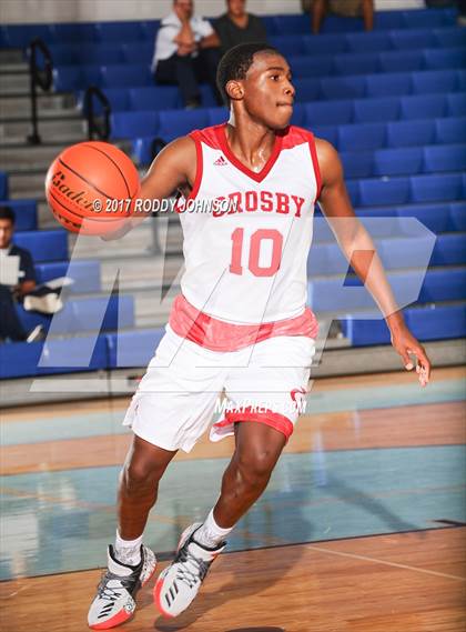 Thumbnail 1 in Crosby vs. Langham Creek (McDonald's Texas Invitational) photogallery.