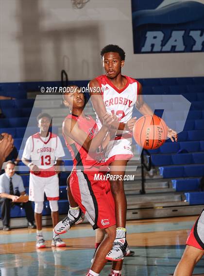 Thumbnail 2 in Crosby vs. Langham Creek (McDonald's Texas Invitational) photogallery.