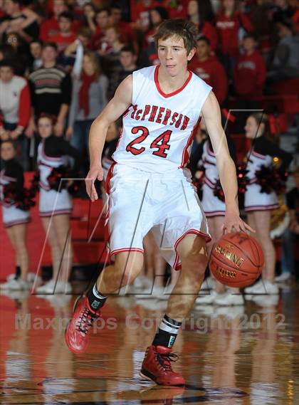 Thumbnail 2 in McPherson vs. Washburn Rural photogallery.