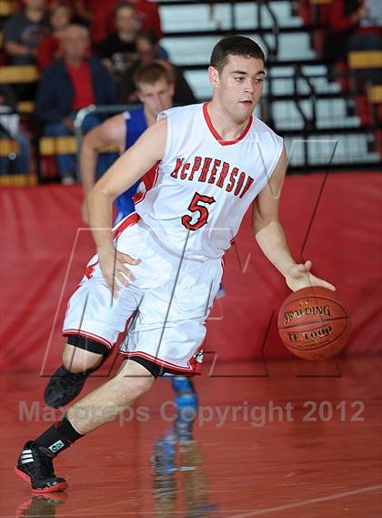 Thumbnail 2 in McPherson vs. Washburn Rural photogallery.