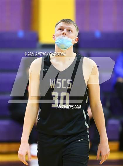 Thumbnail 2 in Winston-Salem Christian vs Word of God Christian Academy (Capital City New Years Showcase) photogallery.